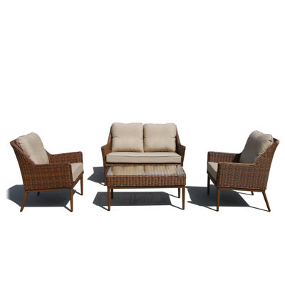 Outdoor 4 - Piece Conversation Set