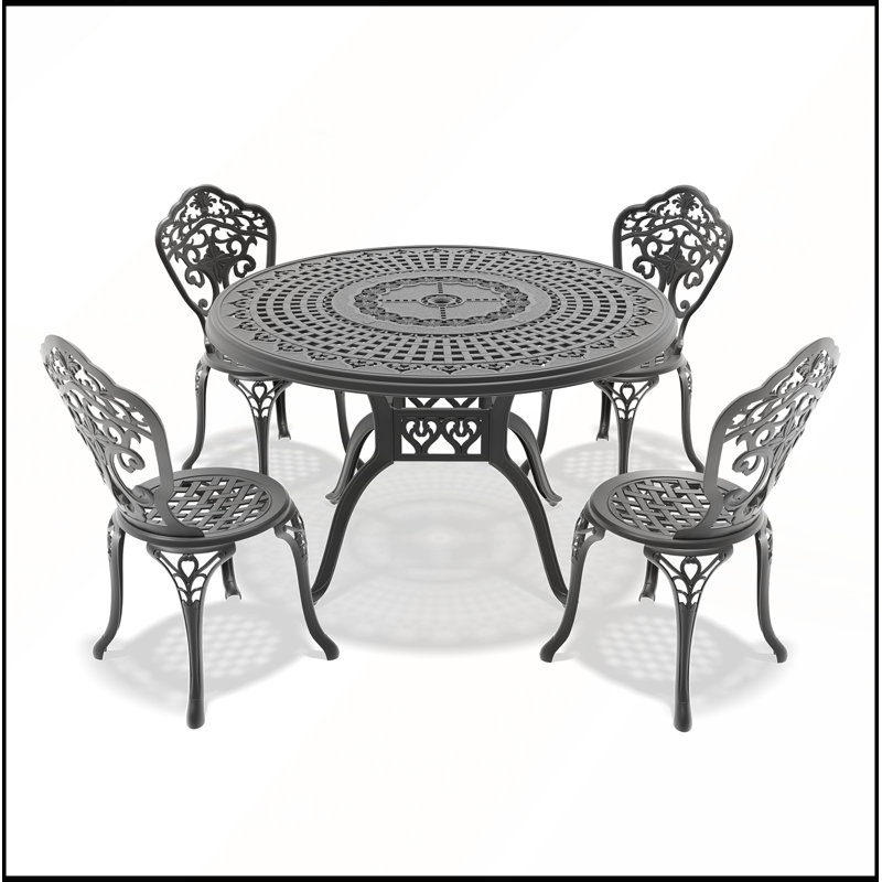 4 - Person Patio Conversation Set with Cushions