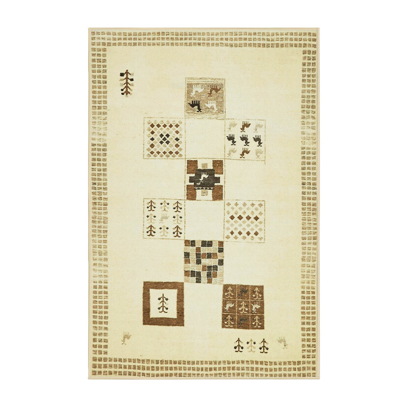 Tapis abstrait moderne 140, Rectangle 7 pi x 10 pi