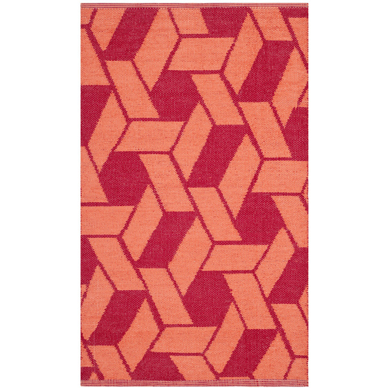 Thom Filicia Sang / Orange Indoor / Outdoor Area Rug, 2'6" x 4'