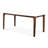 Modern Rectangular Walnut & Ceramic Dining Table / 5.9Ft (Table Only)