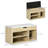 5 Pair Shoe Storage Bench