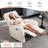 33"W Chenille Modern Power  Nursery Swivel Rocker Glider Recliner with USB & Type-C Charge, Wider Armrest and Double Pockets-1200731179
