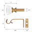 Tringle à rideaux simple réglable Afelix-779244449-779244460