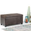Repose-pieds rectangulaire avec rangement relevable Dover-1897544020