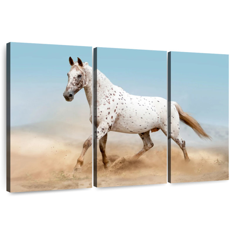 Cheval du désert Brampt Appaloosa, H 24 po x l 38 po