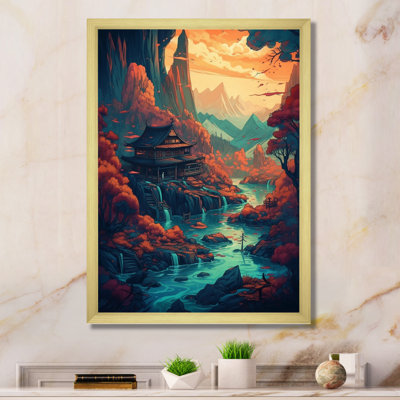 Mountain Top Asian Inspired Home II " Mountain Top Asian Inspired Home II "