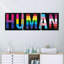 "Pride humaine", ensemble de 3 impressions sur toile par Pride Palette Studio-1919232312
