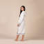 Peignoir 100% coton mi-mollet avec poches et capuche-1770744488