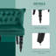 Albanese Upholstered Wingback Chair