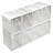White Stackable Tilt Bin Counter Organizers 8-Pack