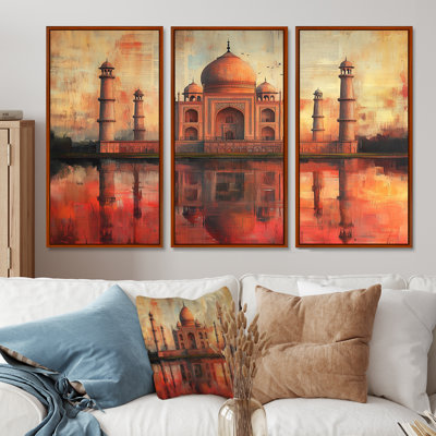Couronne du palais, photo du Taj Mahal I - ensemble de salon Taj Mahal