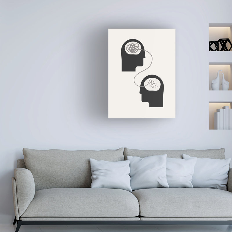 «Ologia »,« Beth Beth Cai Mind Ther Therapie »sur toile, H 32 po x l 24 po x P 2 po