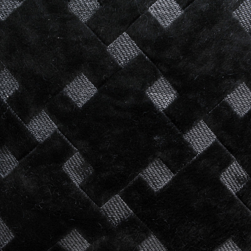 Housses de coussin Tatami, Noir