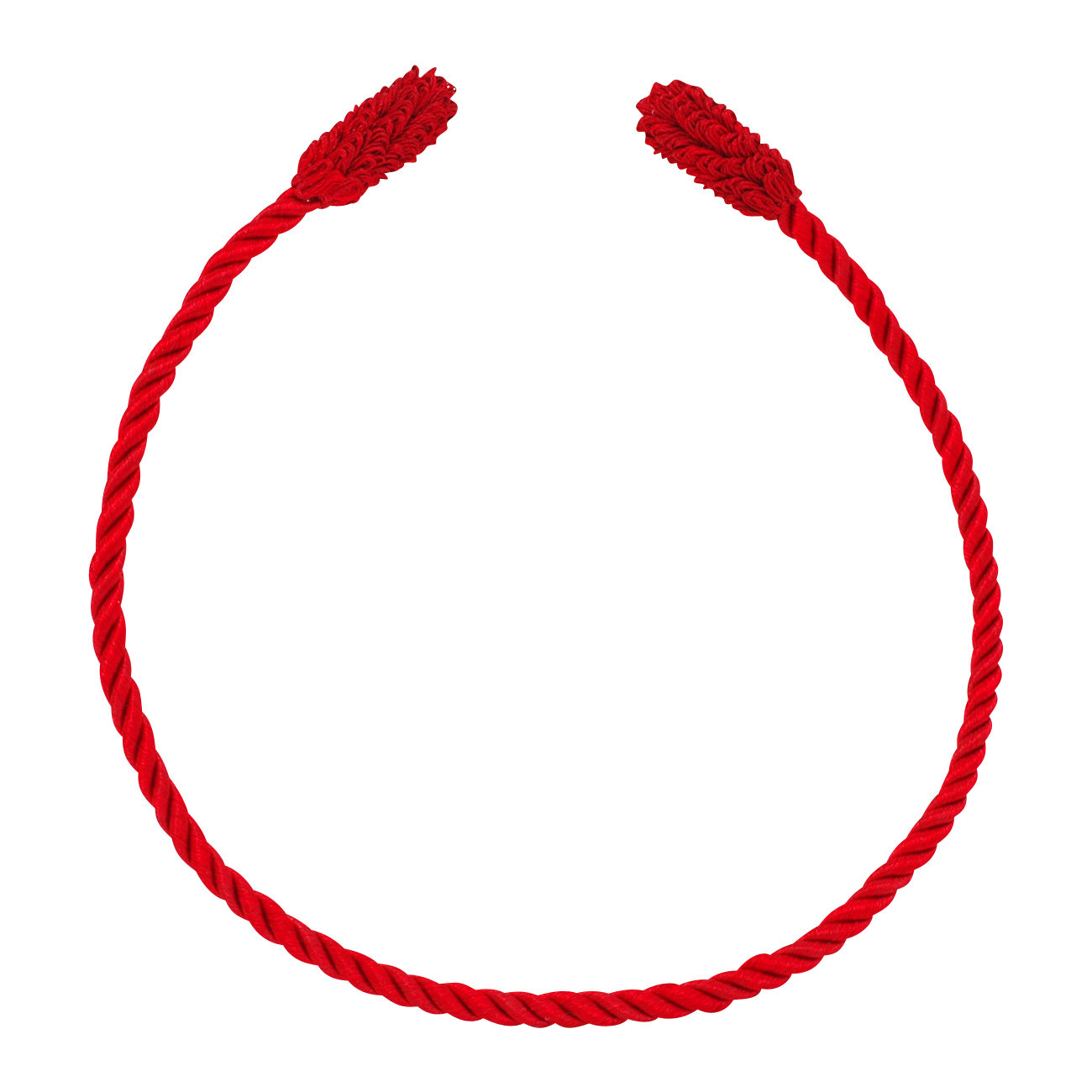 Garland Tie, 1.33 ft, Red