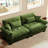 93.7" Velvet Upholstered Sofa-1713717429