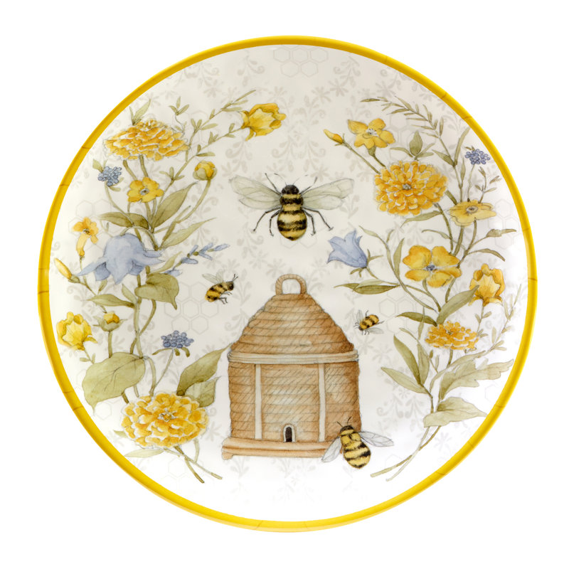 Certified International Bee Sweet  2Pc Platter Set