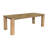 Heckman 94" Oak Dining Table, Brown