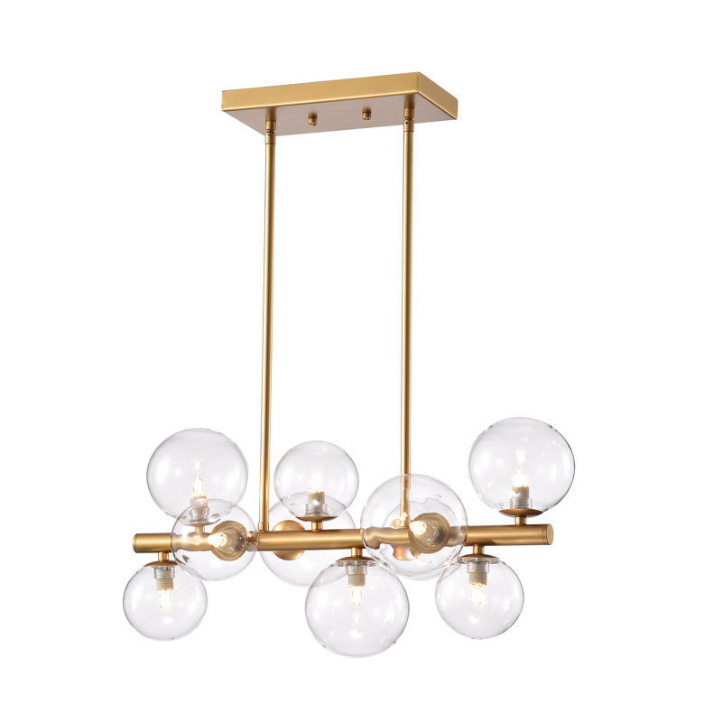 Sanmiguel 10 - Light Gold Kitchen Island Pendant