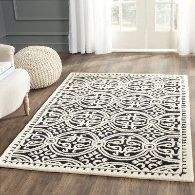 Julieta Geometric Wool Hand Tufted Area Rug