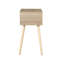 Table de chevet avec rangement Mid-Century