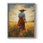 WOMEN Series CML XXV - reproduction encadrée de qualité supérieure - prête à être accrochée - aucun clou requis-348222481