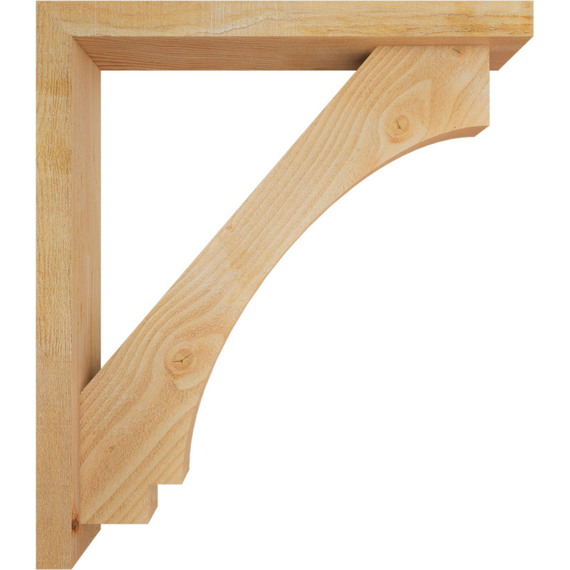 Support de bloc impérial avec entretoise décalée, 32 x 28, Sapin Douglas de l 4 po (scié brut)