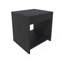 Table de chevet avec rangement ouvert Wenge