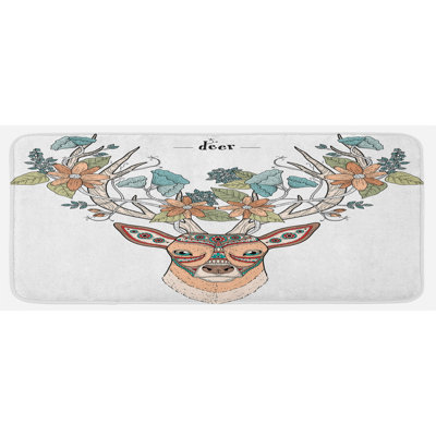 Rustic Polyester Kitchen Mat