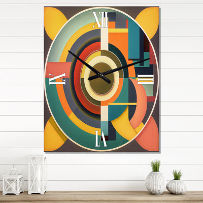 Horloge murale Mid-Century