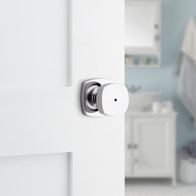 Arroyo Bed/Bath Knob w/ Soft Modern Rose