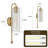 Dimmable Armed Wall Sconce
