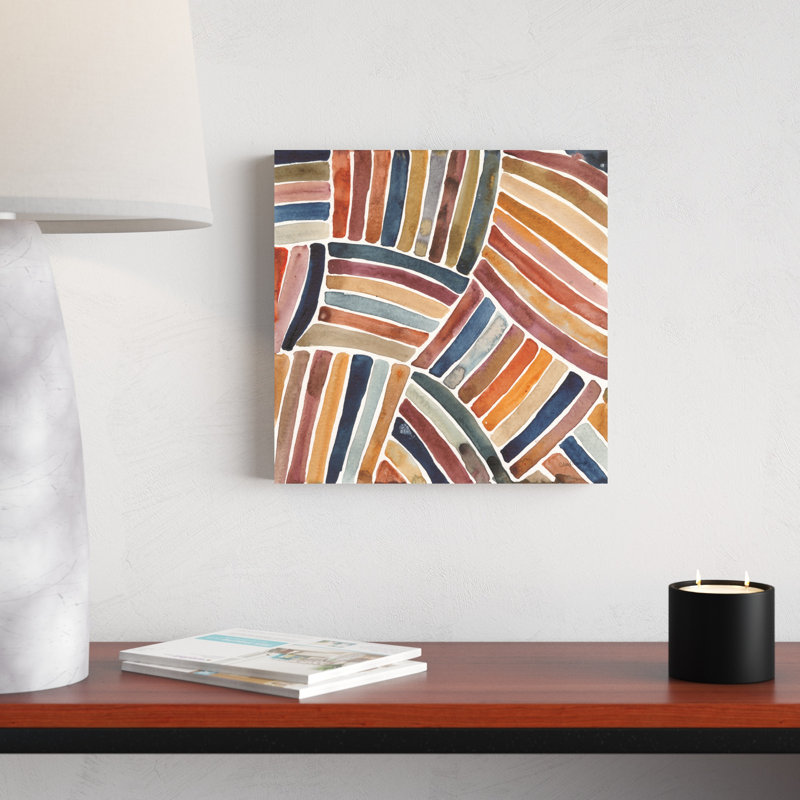 Furrow I - impression sur toile tendue, H 12 po x l 12 po