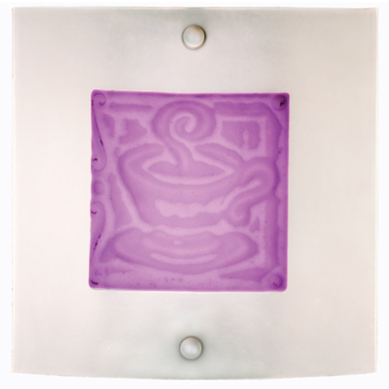 Metro Fusion Steel Flush Mounted Sconce
