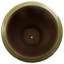Anduze French Yellow Ceramic Round Planter with Drainage Hole-329979509