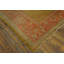 Hand Knotted Pile Rectangle 1880s Yellow / Gold Wool Antique Turkish Oushak Rug