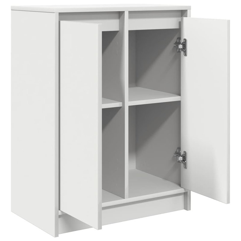 Sideboard 57X34x76 Cm Engineered Wood, White