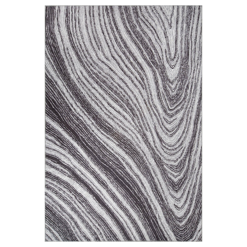 Luxurious Machine Washable Carpet, 100% Polyester, 7.5 x 10.8 Feet | Pile Height: 0.2 Inches, 1850 g/m² | Recycled Poly Cotton Underside, Easy Care, Perfect for Living Room & Bedroom, Soft & Durable Design