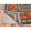 Tapis bleu horizon 10 pi 2 po x 14 pi 6 po, design Farahan Sarouk, collection Aryana, colorants végétaux, noué à la main, velours doux, laine de haute montagne, tapis tissé dense, oriental