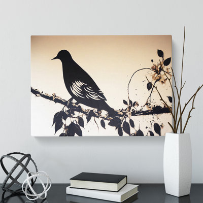 A Fab Dove Bird - Wrapped Canvas