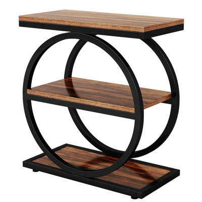 3-Tier Sofa Table for Living Spaces