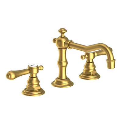 Chesterfield Widespread Bathroom Faucet with Drain Assembly
