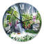 Tropical Plants Oasis - Horloge murale de ferme-60281422