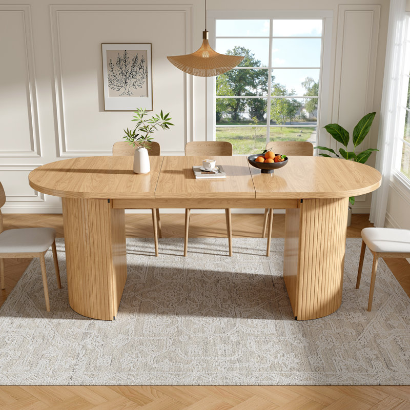 Extendable Dining Table, natural