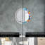 Huldar Glass Flat Wall Mirror