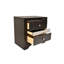 Table de chevet 2 tiroirs en bois