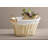 Wicker Laundry Basket with Handles, Handwoven Willow, and Removable Washable Liner-824215979