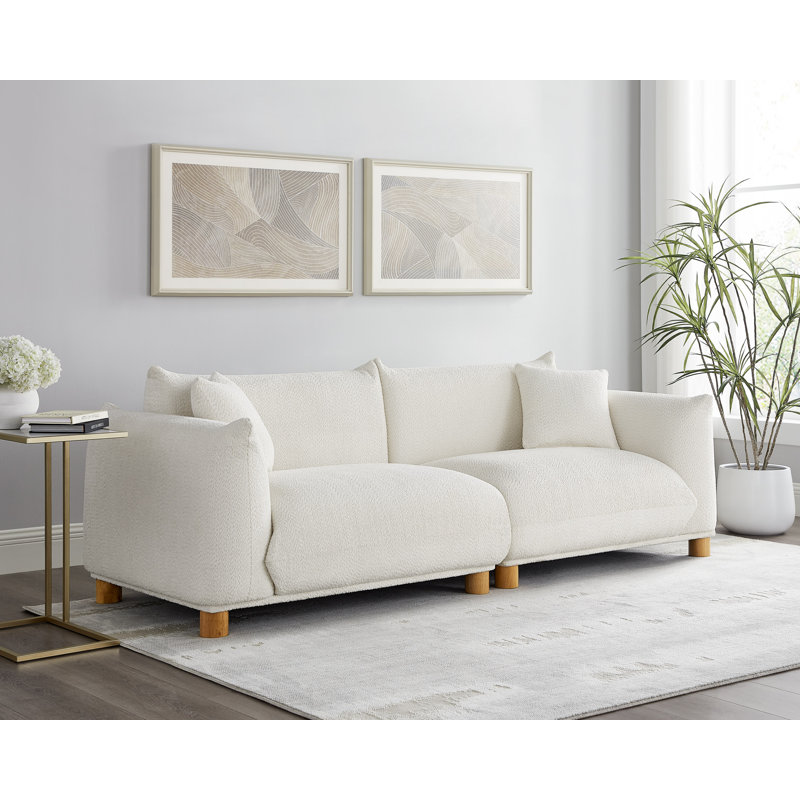 Canapé Atis, Boucle blanc