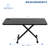 Black Single Top Desk Riser
