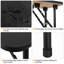 153cm H x 80.5cm W x 49.5cm D Metal Adjustable and Foldable Dog Folding Grooming Table-1522775231